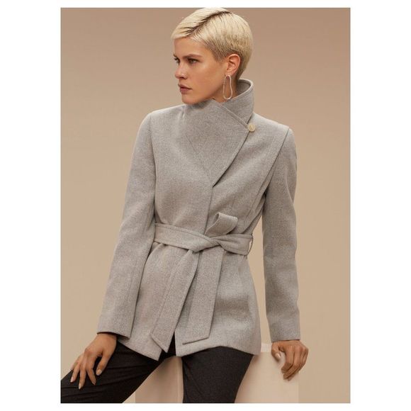 Aritzia Jackets & Blazers - Aritzia Babaton Spencer Coat in Grey